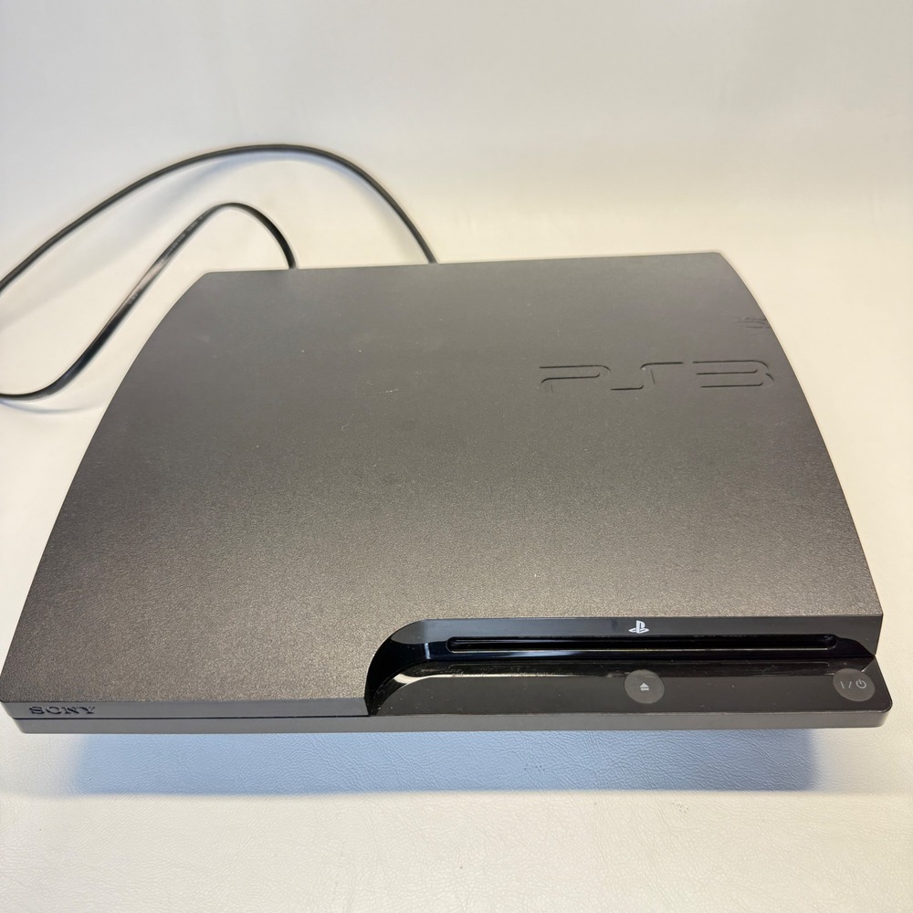 Sony PlayStation 3 PS3 Console Charcoal Black CECH-2501A Tested Works